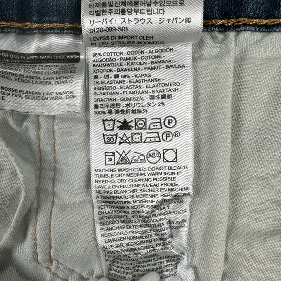 Levi's 559 Relaxed Straight Denim Jeans Men's Big Man Size 55x30 - Picture 9 of 14